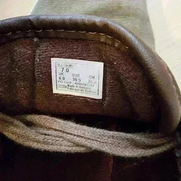 Vans canvas low top boys sneakers size 7 - Picture 8 of 8